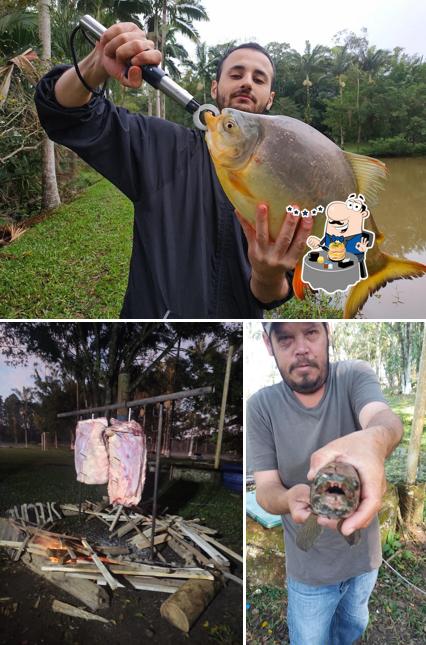 Comida em Sítio CORADELLI Pesca e Lazer