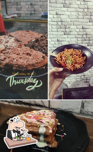 Food at The OG's cafe