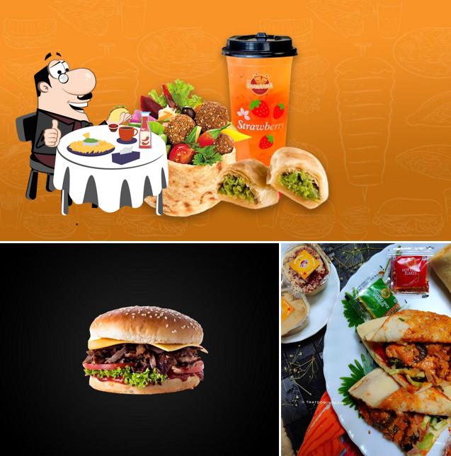 Order a burger at Yo Shawarma