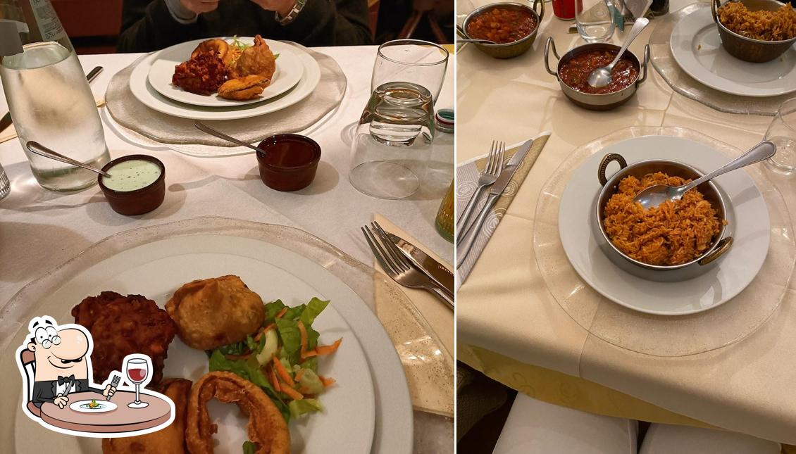 Cibo al Ristorante L'india