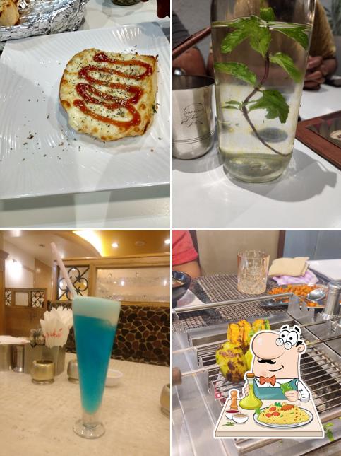 Meals at Sankalp, Saffron, and Sam's Pizza Restaurant