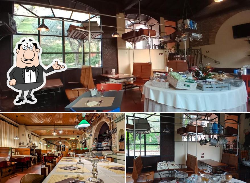 Gli interni di Albergo Ristorante La Macchia