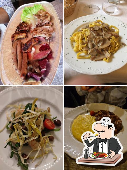 Platti al Osteria La Poiana