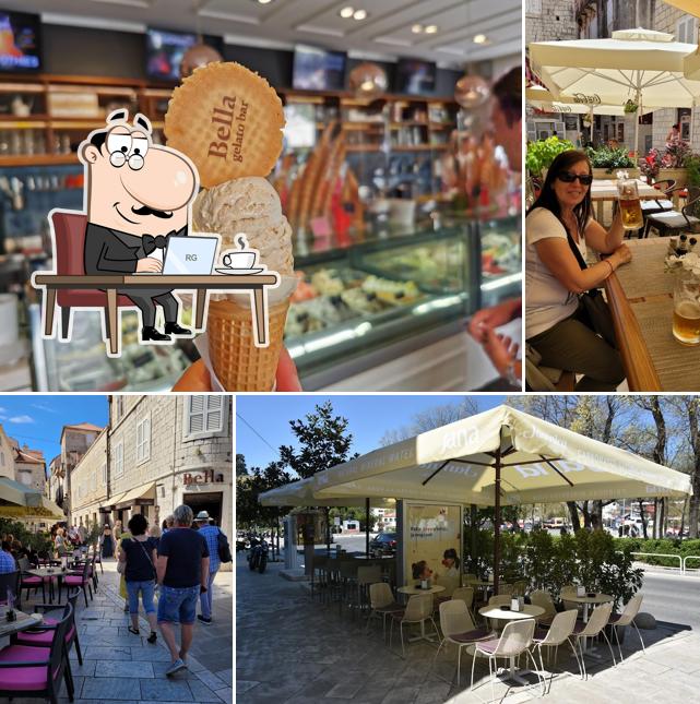 Dai un'occhiata agli interni di Gelato bar Bella
