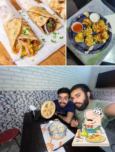 Food at Kathi Rolls Co