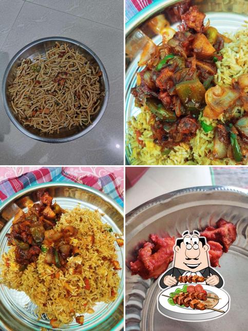 Food at Madina Restaurant