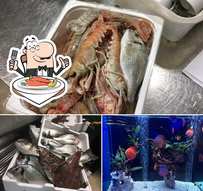 Vela d'Oro offre un menu per gli amanti dei piatti di mare