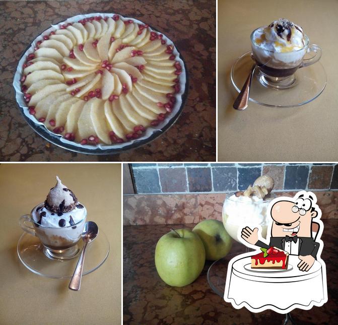 Caffè 'L Crotin offre un'ampia varietà di dolci