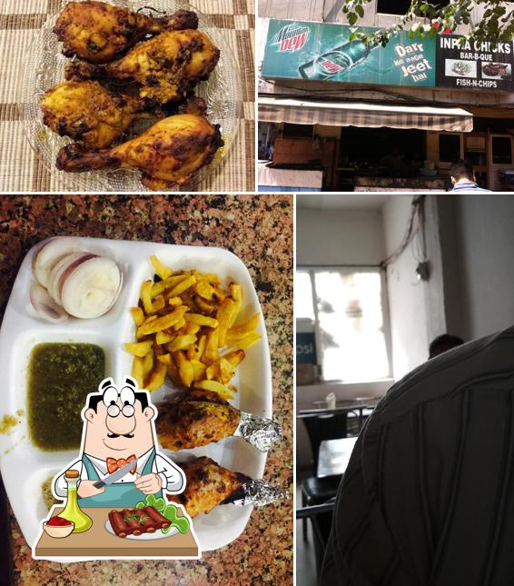 Pick meat dishes at KFK Bar-B-Que Fish and Chips