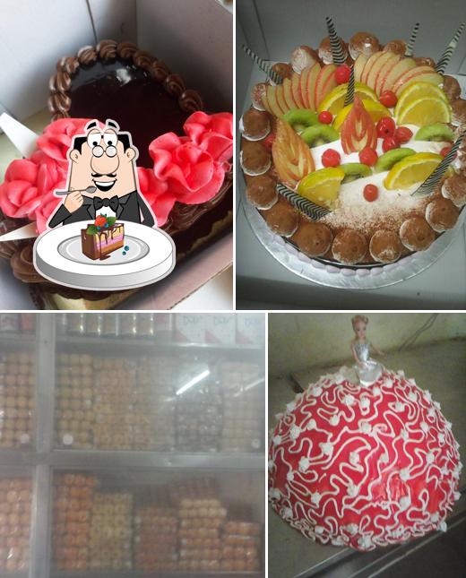 Chocolate cake at Rana Bakery