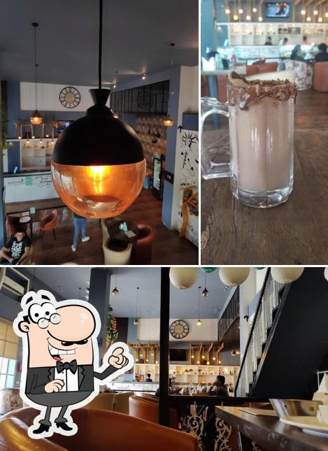 The interior of Cafe Two Pi R
