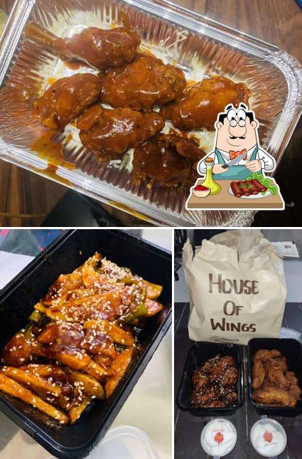 Baby back ribs at House Of Wings