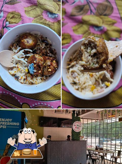 The picture of La Pino'z Pizza Raipur’s food and interior
