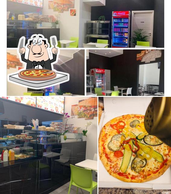 Scegli una pizza a La stella pizzeria e kebab