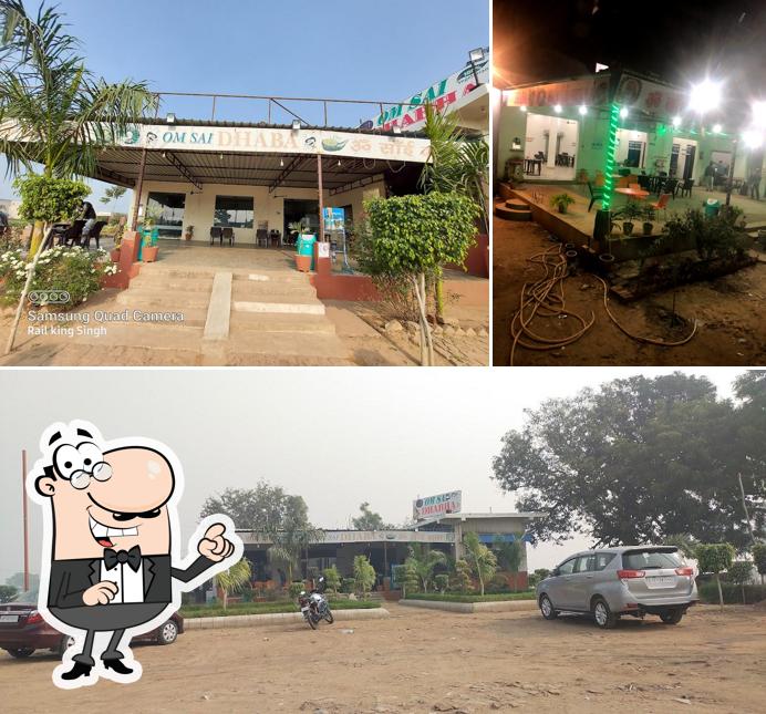 The exterior of OM SAI DHABA