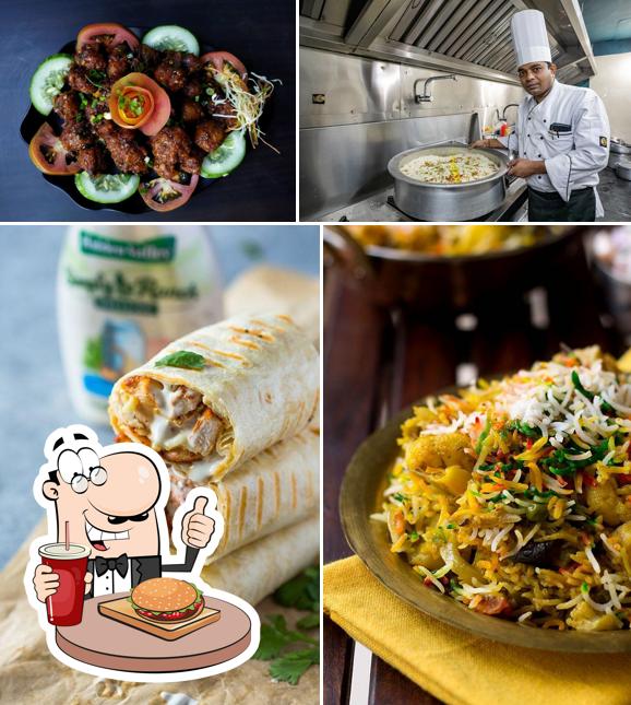 Try out a burger at SECRET KITCHEN RESTAURANT