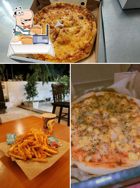 Garlic bread at The Oven Slice