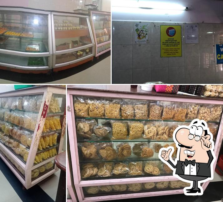 The interior of Thiruvadi fast food