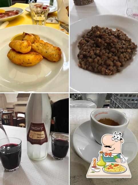 Platti al Trattoria San Marco