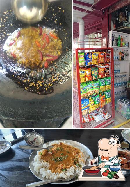 Chicken curry at Upreti lake view restaurant