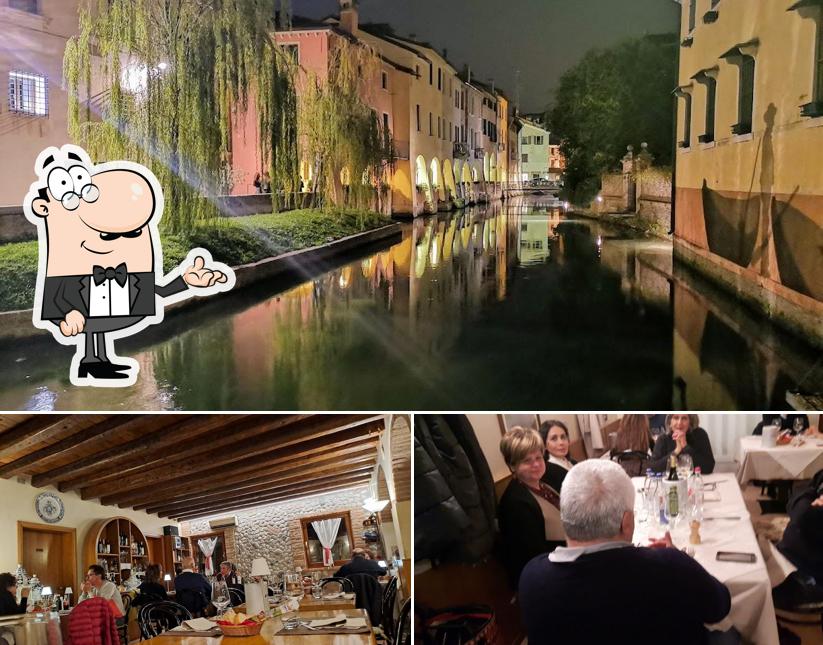 La interni e esterno del ristorante