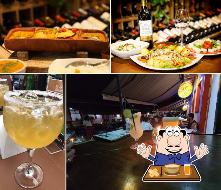 Comida em Restaurante Encontro Marcado & Aravinda Bar