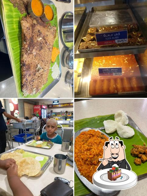 Chocolate cake at Adyar Ananda Bhavan - A2B