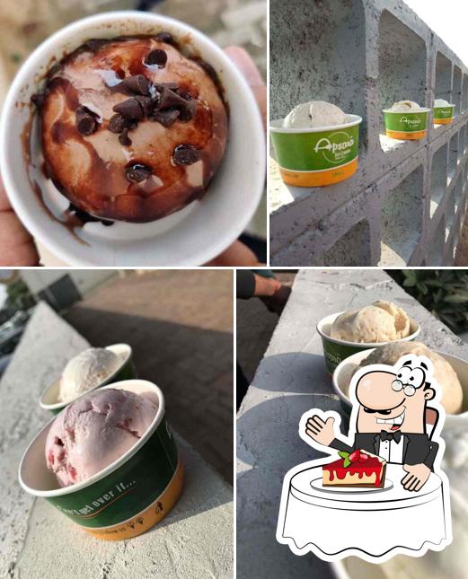 Enjoy one of the desserts