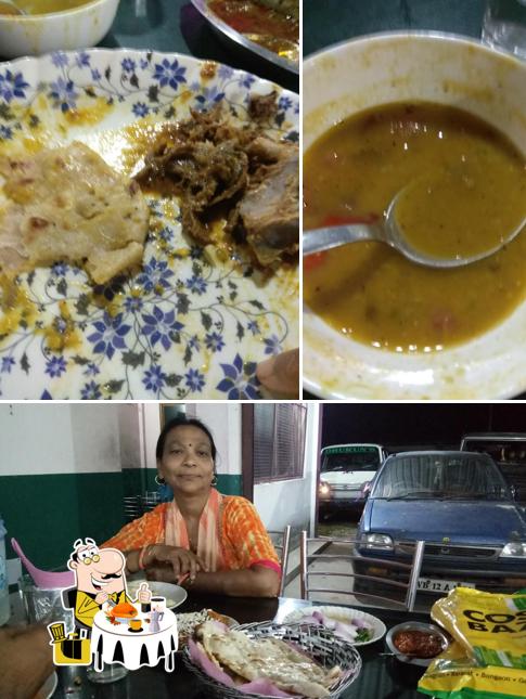 Food at Blue Orchid Restaurant