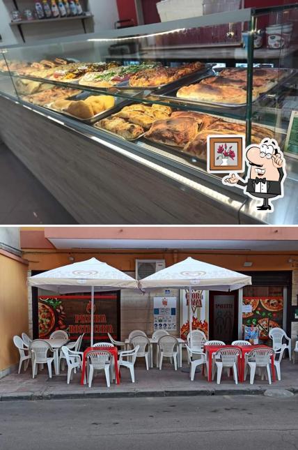 Gli interni di Cuor di Pizza