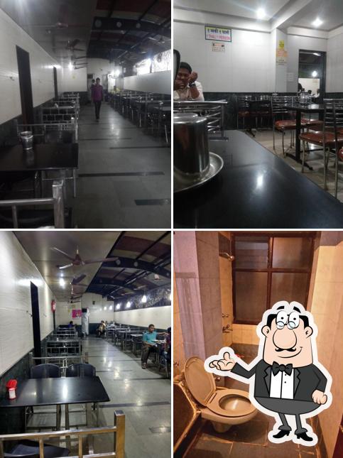 The interior of Hotel Radhika