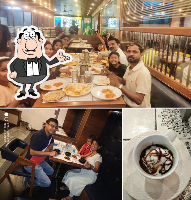 The restaurant's interior and beverage
