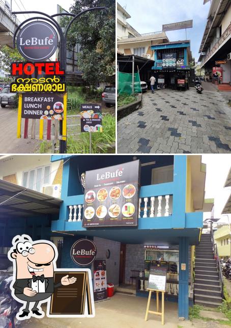 The exterior of LeBufe Restaurant & Catering