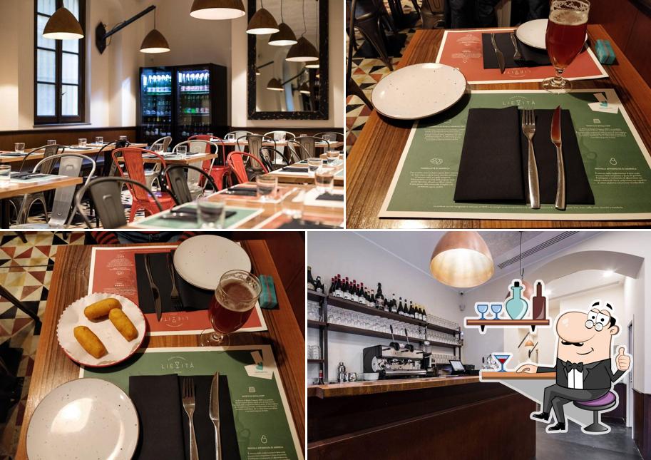 Gli interni di Lievità Sottocorno - Pizzeria Gourmet