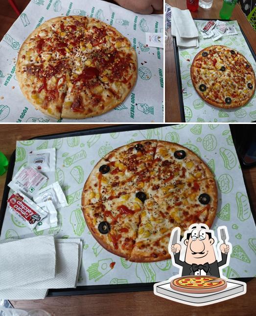 Get various types of pizza