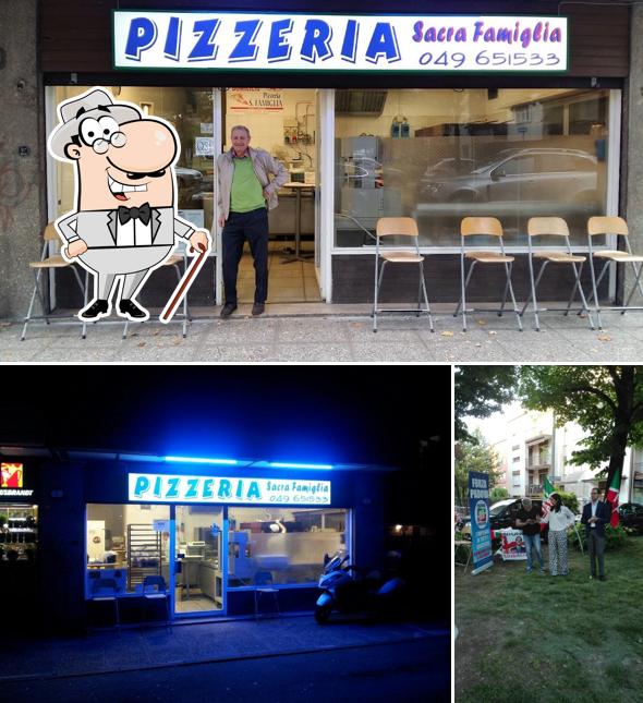 La esterno e interni del ristorante
