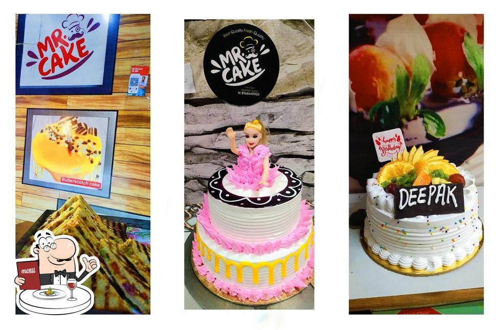 Food at Mr cake shop mansa