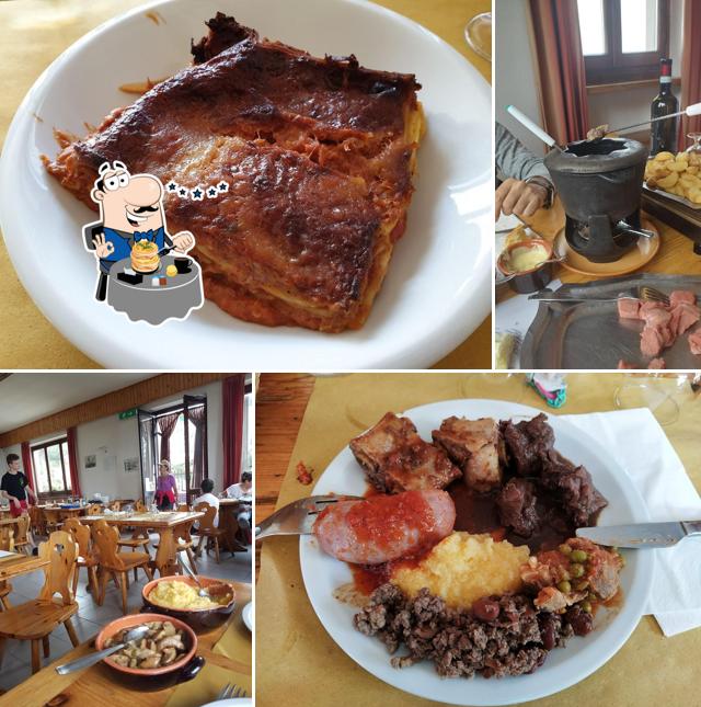 Platti al Albergo Casa della Neve