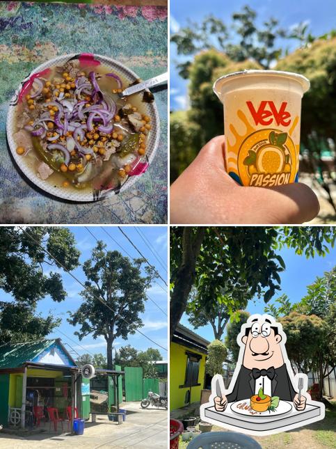 Among different things one can find food and interior at BACKYARD CHAI