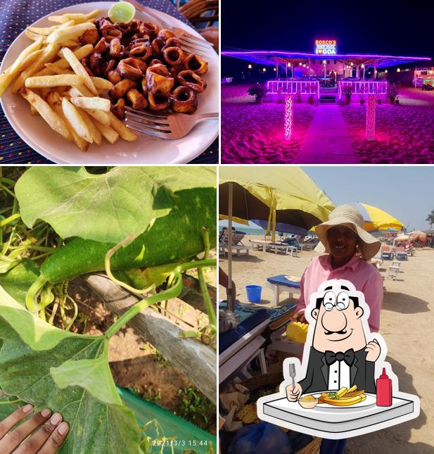 Taste finger chips at Bosco's Beach Shack