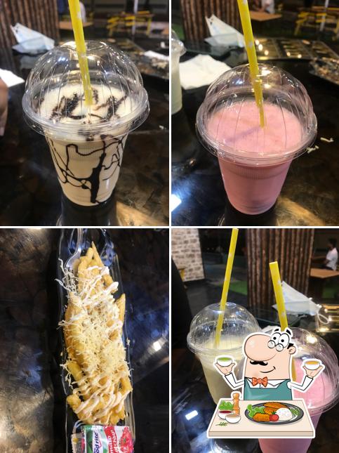 Food at Café de knight