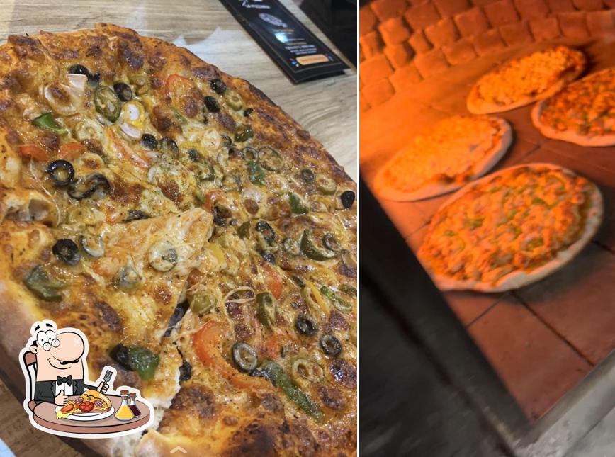 Try out pizza at LA PIZZARIA
