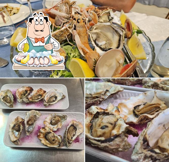 Ostriche al La Dimora Del Gusto