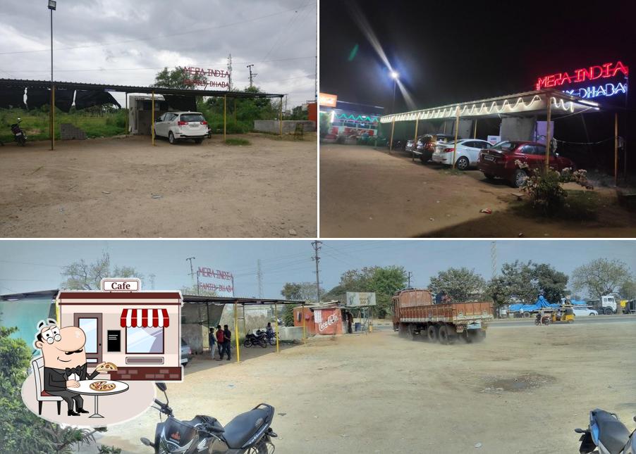 Check out how Mera India Family Dhaba looks outside