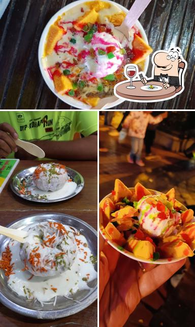 Fruit salad at Nema Kulfi and Gajak