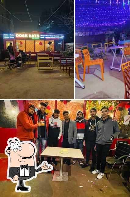 The interior of OOAK Eats - Greater Noida
