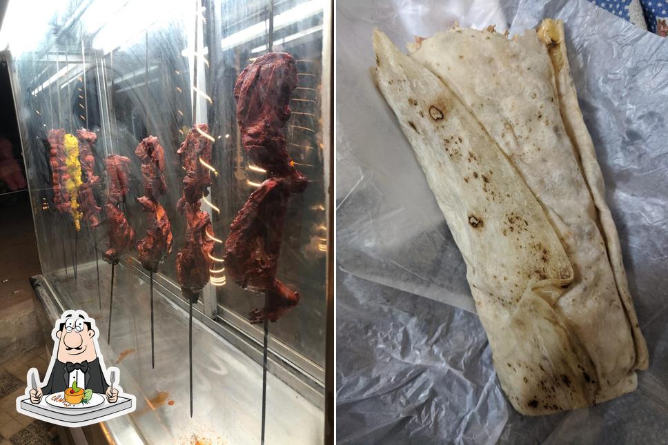 Food at Snack And Shake Shawarma