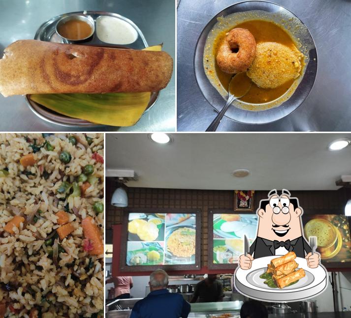 Spring rolls at Sri Rama Darshan