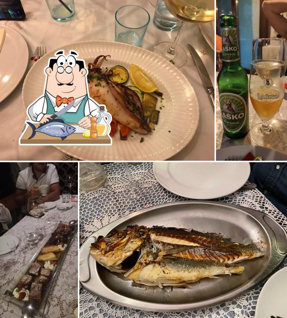 Salmone grigliato al Taverna Tatjana