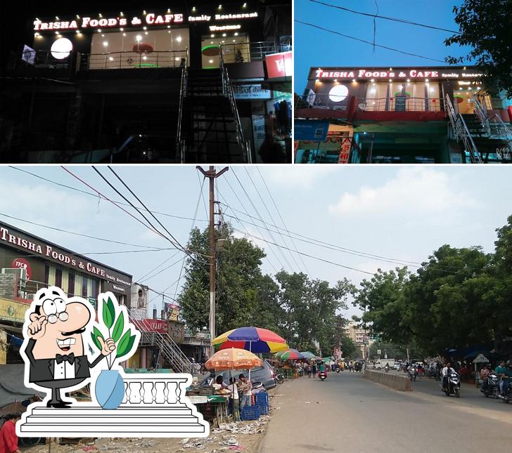 The picture of Trisha Food & Cafe and Banquet’s exterior and interior